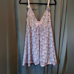 Lavender colored lingerie